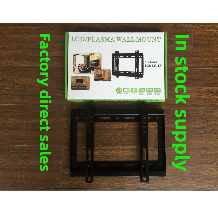 Stabils sienas stiprinājums LCD televizoram un monitoram – integrēts dizains, ārkārtīgi bieza konstrukcija, premium iepakojums