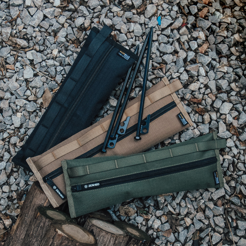 Overhills Dlhá visiaca taška na kempovanie — kubický tvar, Oxford látka, viaceré využitia, na cestovanie