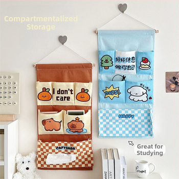 Visiaca taška na uskladnenie - viacúčelová, materiál imitácia velúru, na stenu alebo do šatníka, spálňové uloženie