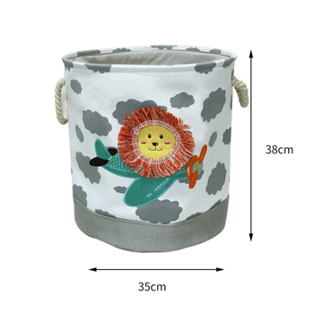 Textilný kôš na pranie, model 3538, pre oblečenie, skladací, moderný minimalistický štýl