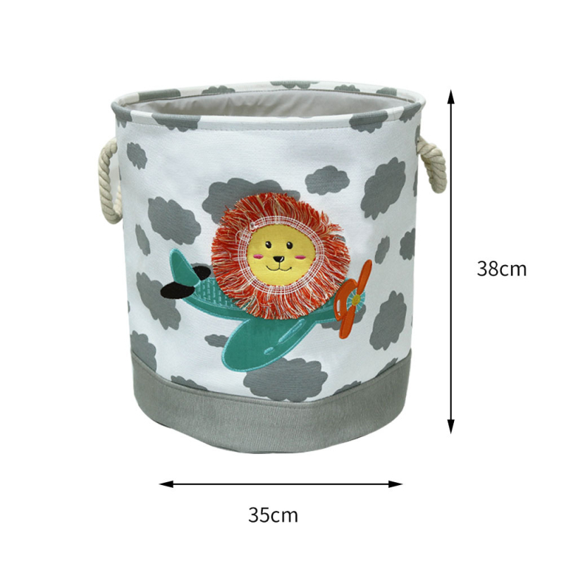 Textilný kôš na pranie, model 3538, pre oblečenie, skladací, moderný minimalistický štýl