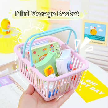 Štvorec plastový kôš na ovocie so otvoreným dizajnom, model JH-01, 240 ks, na ovocie/zeleninu a stolovú organizáciu