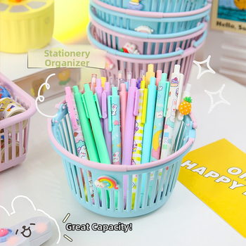 Štvorec plastový kôš na ovocie so otvoreným dizajnom, model JH-01, 240 ks, na ovocie/zeleninu a stolovú organizáciu