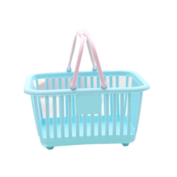 Štvorec plastový kôš na ovocie so otvoreným dizajnom, model JH-01, 240 ks, na ovocie/zeleninu a stolovú organizáciu