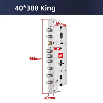 Duru spynos korpusas su piršto atspaudu apsaugai nuo įsilaužimo, nerūdijantis plienas, stačiakampė ir apvali galvutė, nestandartinis modelis, modernus minimalistinis dizainas, svoris 1