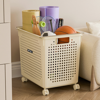 Chongfa пластмасова кутия за съхранение на детски играчки с лого, модерен минималистичен дизайн, персонализируемо