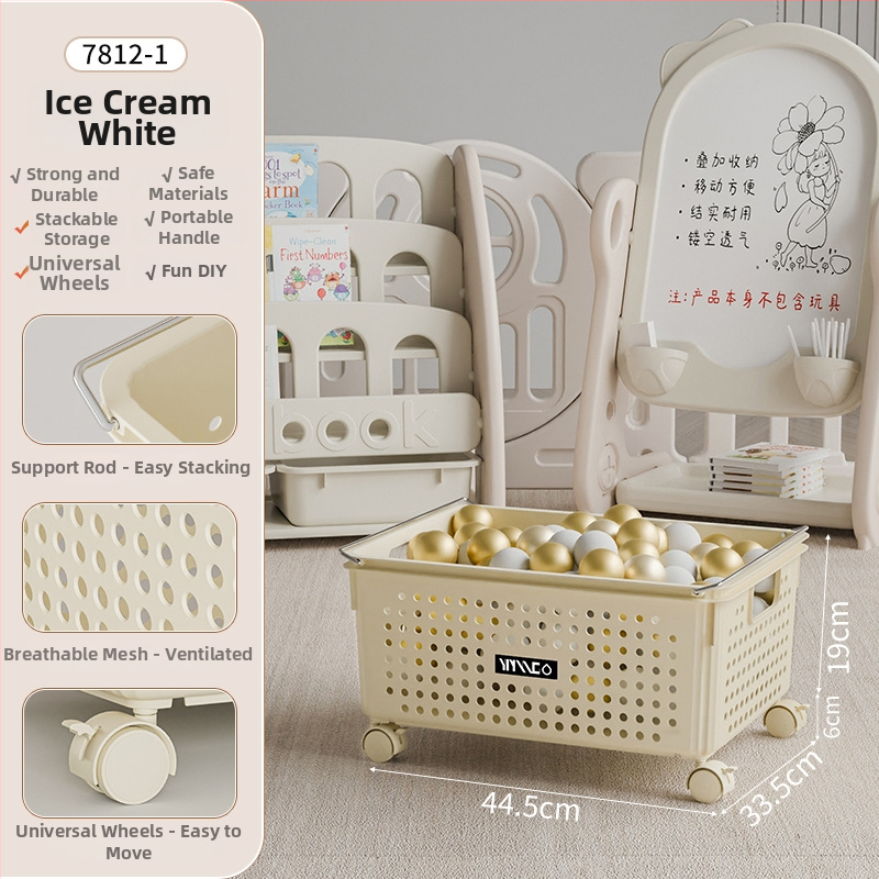 Chongfa plastinė žaislų laikymo dėžė su logotipu, modernus minimalistinis dizainas, pritaikoma