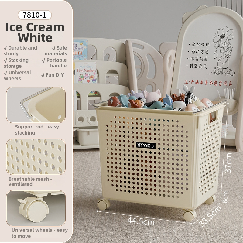 Chongfa plastinė žaislų laikymo dėžė su logotipu, modernus minimalistinis dizainas, pritaikoma