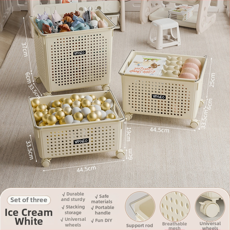 Chongfa plastinė žaislų laikymo dėžė su logotipu, modernus minimalistinis dizainas, pritaikoma