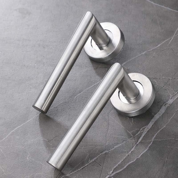 Xiong Kaijie nerūdijančio plieno vidaus durų rankena su spyna – vidaus durų spyna, šiuolaikiškas stilius