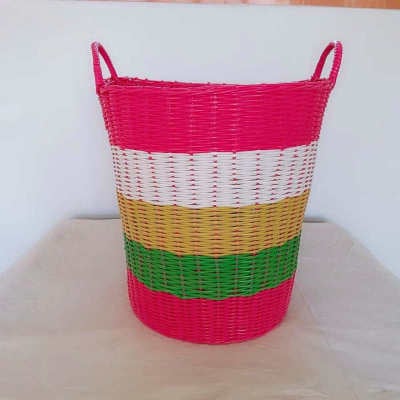 Plastični pleteni koš za rublje za prljavu odjeću