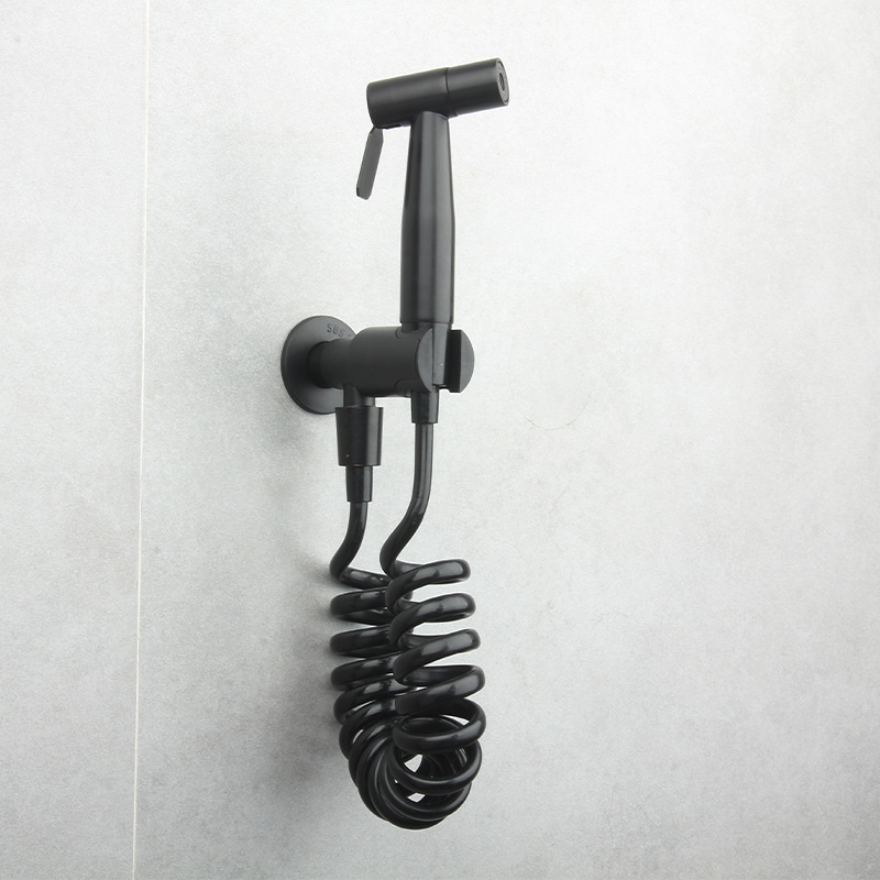 304 roostevabast terasest kolmnurkventiiliga WC-dušikomplekt, peidetud paigaldus, mudel SK-8811