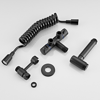 Tualeti pihustuspüstol, vaskkorpus, seinale paigaldatav, mudel Toilet companion, sisemine diameeter 2, CE sertifikaat