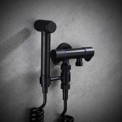 Tualeti pihustuspüstol, vaskkorpus, seinale paigaldatav, mudel Toilet companion, sisemine diameeter 2, CE sertifikaat