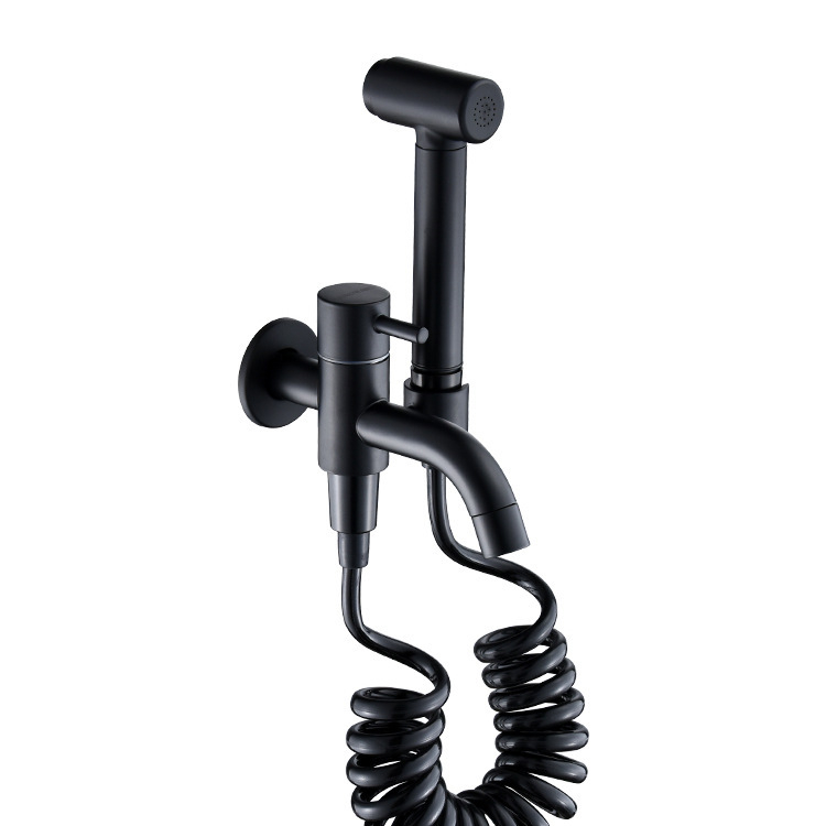 Tualeti pihustuspüstol, vaskkorpus, seinale paigaldatav, mudel Toilet companion, sisemine diameeter 2, CE sertifikaat