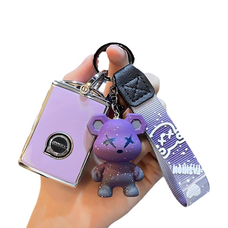 Huihuang Da Volvo TPU aukštos kokybės raktų dėklas automobiliams, suderinamas su S60, XC60, XC40, XC90, C40, S90, V60, V90