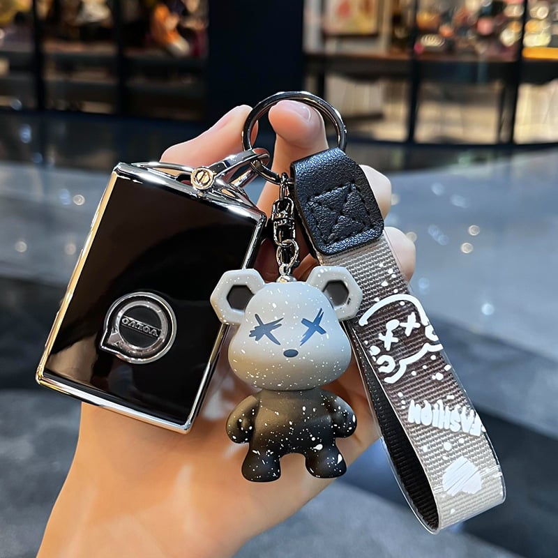 Huihuang Da Volvo TPU aukštos kokybės raktų dėklas automobiliams, suderinamas su S60, XC60, XC40, XC90, C40, S90, V60, V90