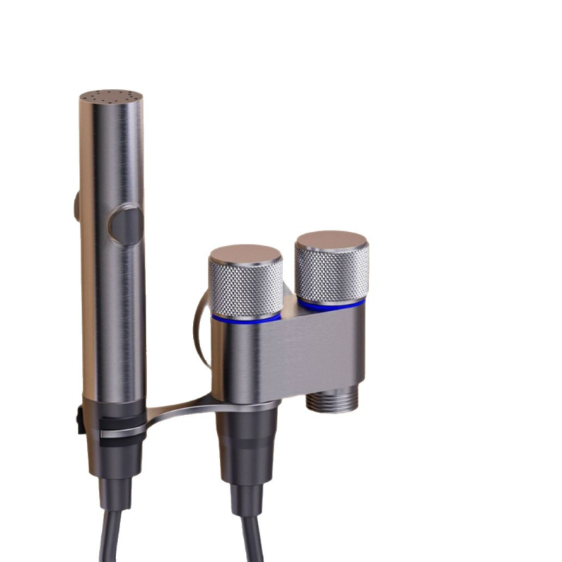 Tualeto komplektas su purškimo pistole ir čiaupo išplėtikliu, nerūdijantis plienas, Luyu prekinis ženklas, lengvas prabangos stilius