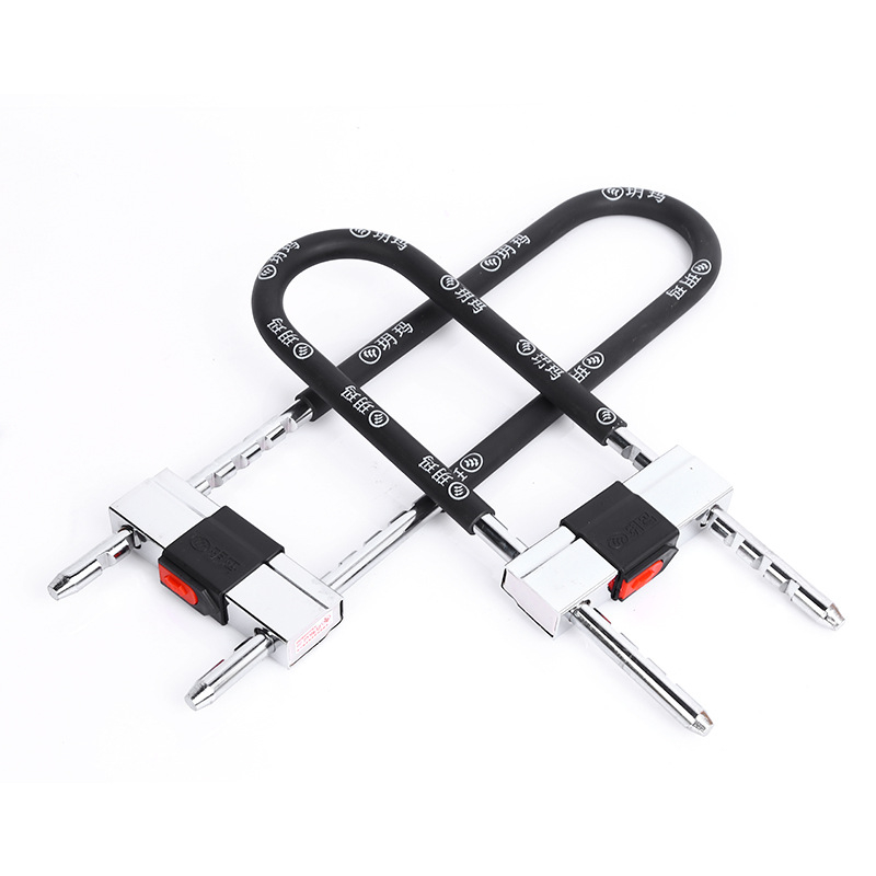 Mortise spyna Yuema 735; Medžiaga: aliuminis; Pritaikymas: sandėliai, parduotuvės, motociklai; Diegimas: kabinamas