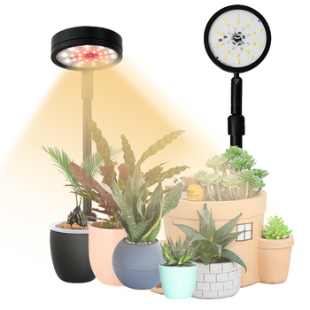 Išmanusis LED augalų augimo šviestuvas, pilnas spektras, 28 LED, 2000 lm, aliuminio korpusas IP65, 5 V įvestis