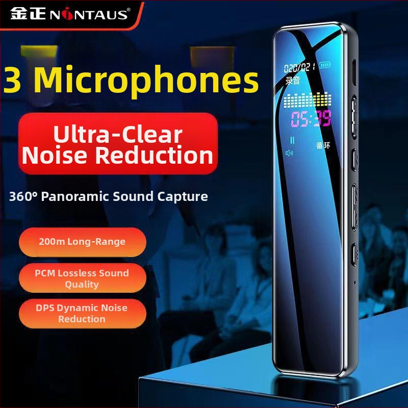 Kim Jong R11 HD įrašymo rašiklis, 8GB, 12 valandų įrašas, MP3/MP4 grotuvą su triukšmo mažinimu