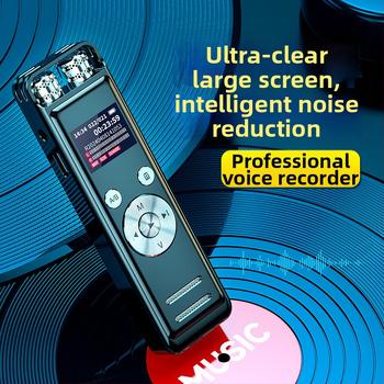 Įrašymo rašiklis ZD43B — WAV formatas, 5700 įrašų laikas, 10 m diapazonas, USB 2.0, korpusas iš cinko lydinio