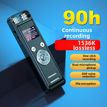 Įrašymo rašiklis ZD43B — WAV formatas, 5700 įrašų laikas, 10 m diapazonas, USB 2.0, korpusas iš cinko lydinio