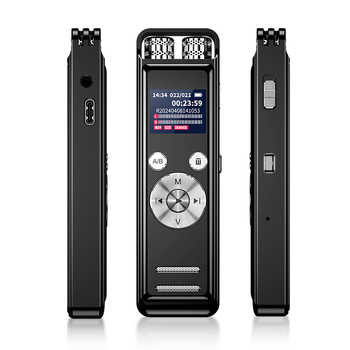 Įrašymo rašiklis ZD43B — WAV formatas, 5700 įrašų laikas, 10 m diapazonas, USB 2.0, korpusas iš cinko lydinio