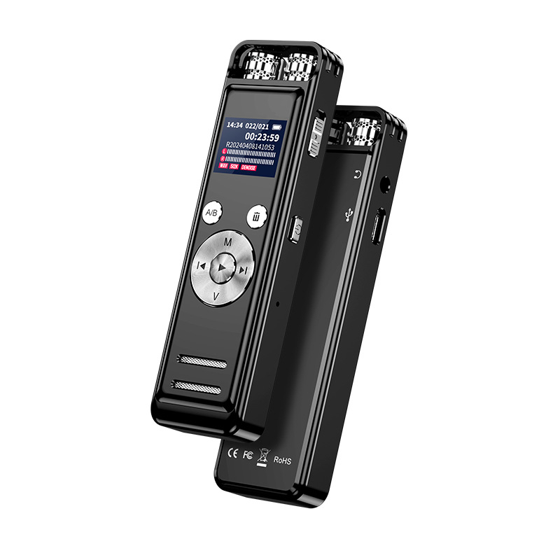 Įrašymo rašiklis ZD43B — WAV formatas, 5700 įrašų laikas, 10 m diapazonas, USB 2.0, korpusas iš cinko lydinio