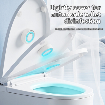 Toiletės UV sterilizacijos lemputė, mažas automatinis dezodoruojantis ir dezinfekuojantis įrenginys, Agada, indukcinis jungiklis, ABS + ličio baterija, 220V, 50 metų tarnavimo laikas