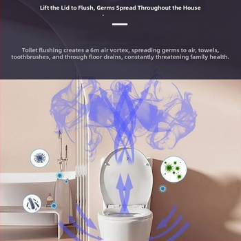 Toilet Guard UV sterilizacijos lemputė, įkraunama