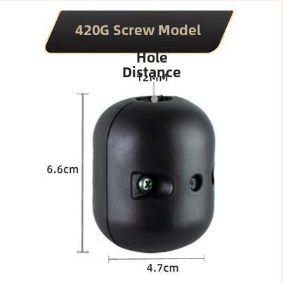 Ištraukiamo krano priedas Gravity Ball svoriu, plastikas, atidarymas su rakteliu, paviršius kepimo danga