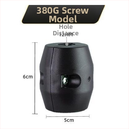 Ištraukiamo krano priedas Gravity Ball svoriu, plastikas, atidarymas su rakteliu, paviršius kepimo danga