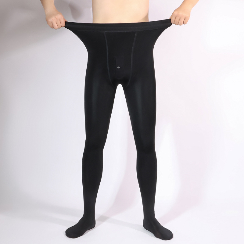 Muške najlon hlače za oblikovanje s fleec podstavom, debele i otporne na vjetar