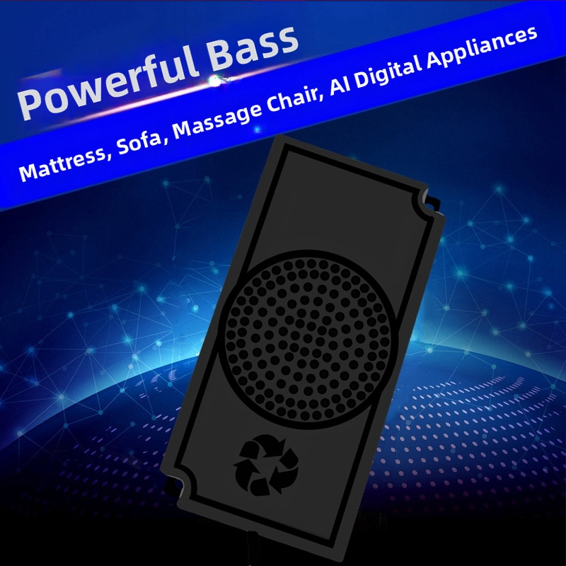 ERQU Koaksiālais kompozīta skaļrunis – Diafragmas materiāls bez papīra, Iekšējais magnets, NS virziens, Frekvences atbilde 15–30000 Hz