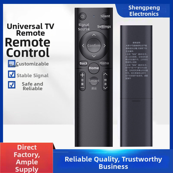 Shengpeng Nové univerzálne LCD diaľkové ovládanie pre TV — dosah 10 m, pre televízory, Model: New Universal LCD