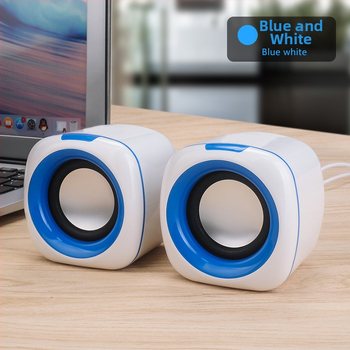 Datoriniai staliniai garsiakalbiai, kabeliniai, su žemų dažnių garsiakalniu, 3D erdvinis garsas