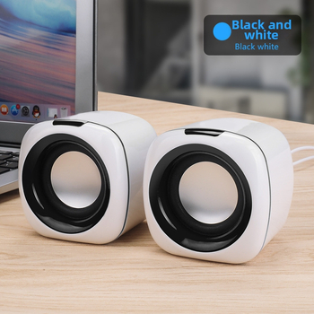 Datoriniai staliniai garsiakalbiai, kabeliniai, su žemų dažnių garsiakalniu, 3D erdvinis garsas