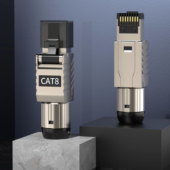 GLORYAL GL-2026cx kristalinė galva iš cinko lydinio Cat8/Cat7/Cat6A, duomenų centras