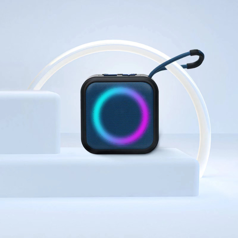Boxă Bluetooth fără fir cu lampă RGB – Bluetooth 5.3, 3W, baterie încorporată 1000–1200mAh, răspuns în frecvență 100Hz–20kHz, rază de acțiune 10–25m