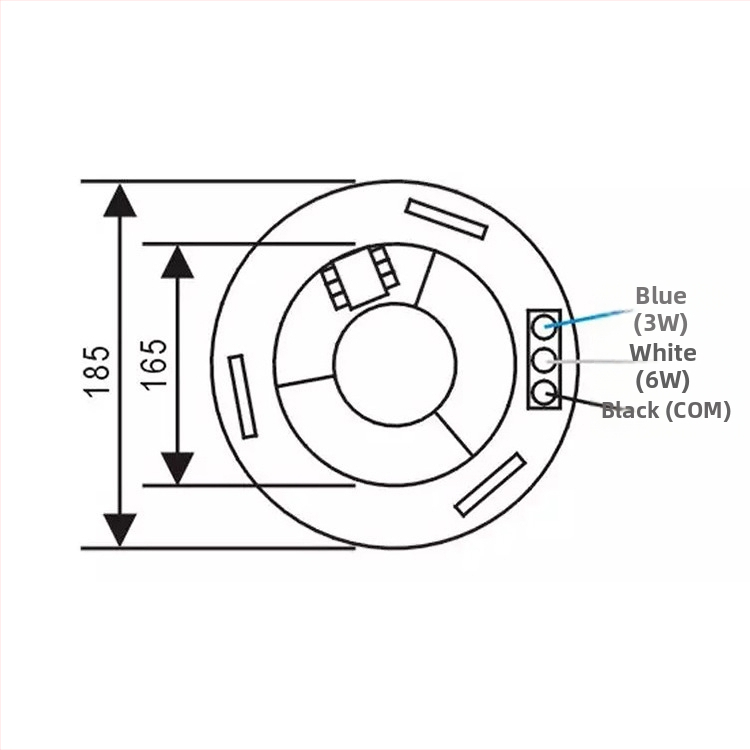 Mennyezeti hangszóró T-KOKOPA, 6W, frekvenciasáv 80Hz–18Hz