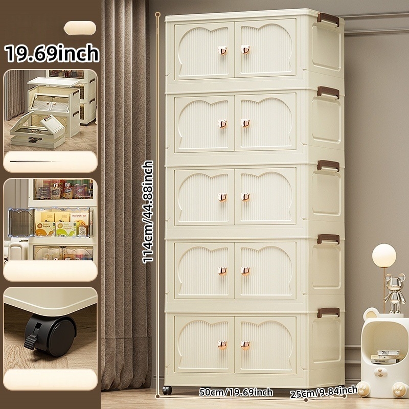 Sulankstoma saugojimo spintelė, Juyue home, PP medžiaga, svoris 3670 g