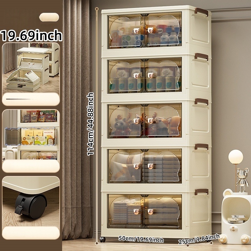 Sulankstoma saugojimo spintelė, Juyue home, PP medžiaga, svoris 3670 g