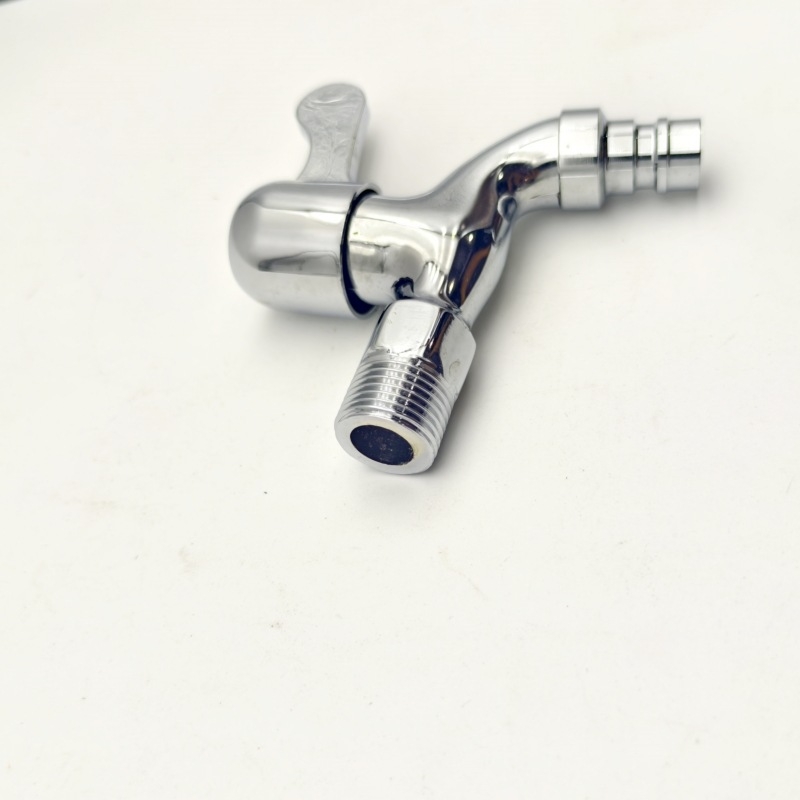 Кухненски кран за студена вода, еднокранов, за свързване към пералня и моп мивка, керамичен патрон, меден корпус, работна температура до 60°C, номинално налягане 1.6 MPa