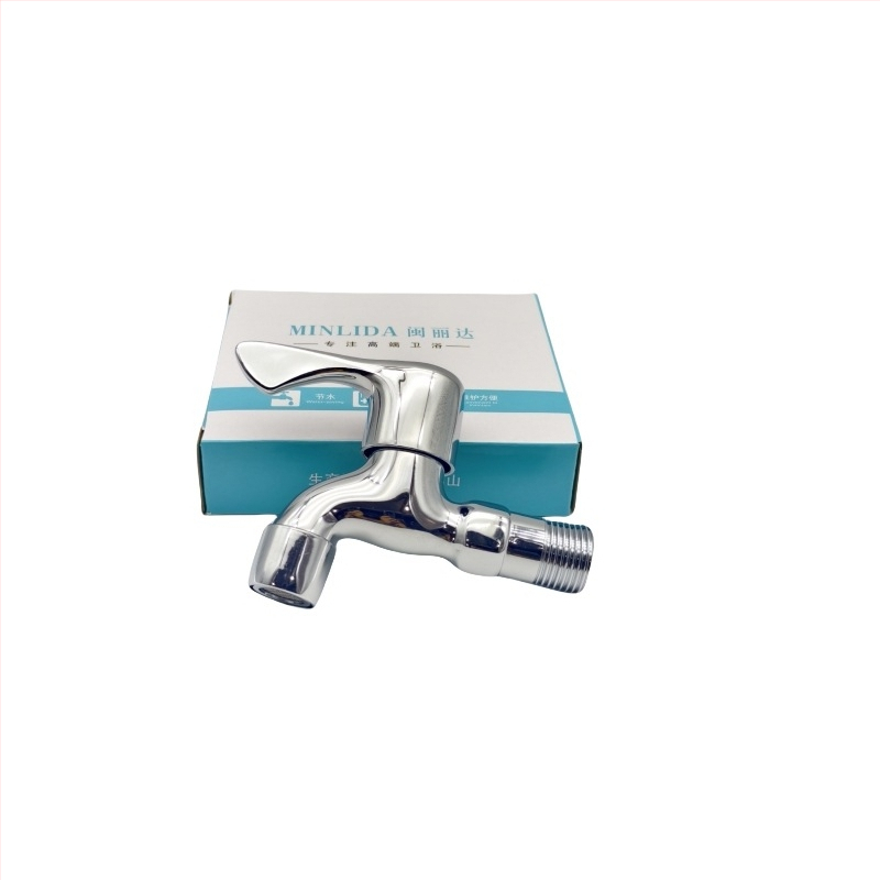 Kuchynský kohút studenej vody, jednopákový, vhodný pre pripojenie k práčke a mop umývadlu, keramický kartridž, mosadzné telo, max. teplota 60°C, menovitý tlak 1,6 MPa