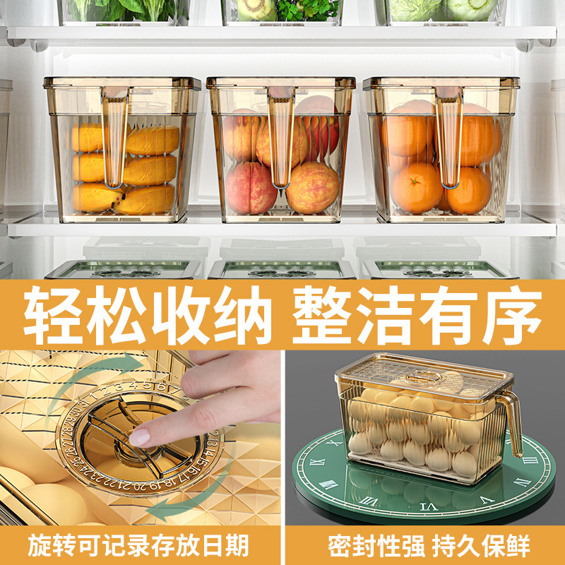 Hűtőszekrény tároló doboz – élelmiszer-minőségű műanyagból készült konyhai tárolóedény
