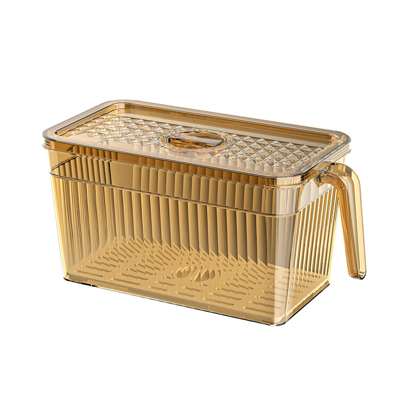 Hűtőszekrény tároló doboz – élelmiszer-minőségű műanyagból készült konyhai tárolóedény