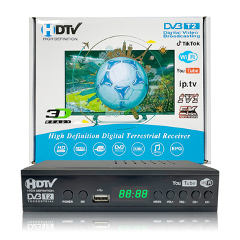 DVB-T2/C žemės skaitmeninis TV set-top box, 1920x1080, keturių branduolių, 80GB, HDMI, USB