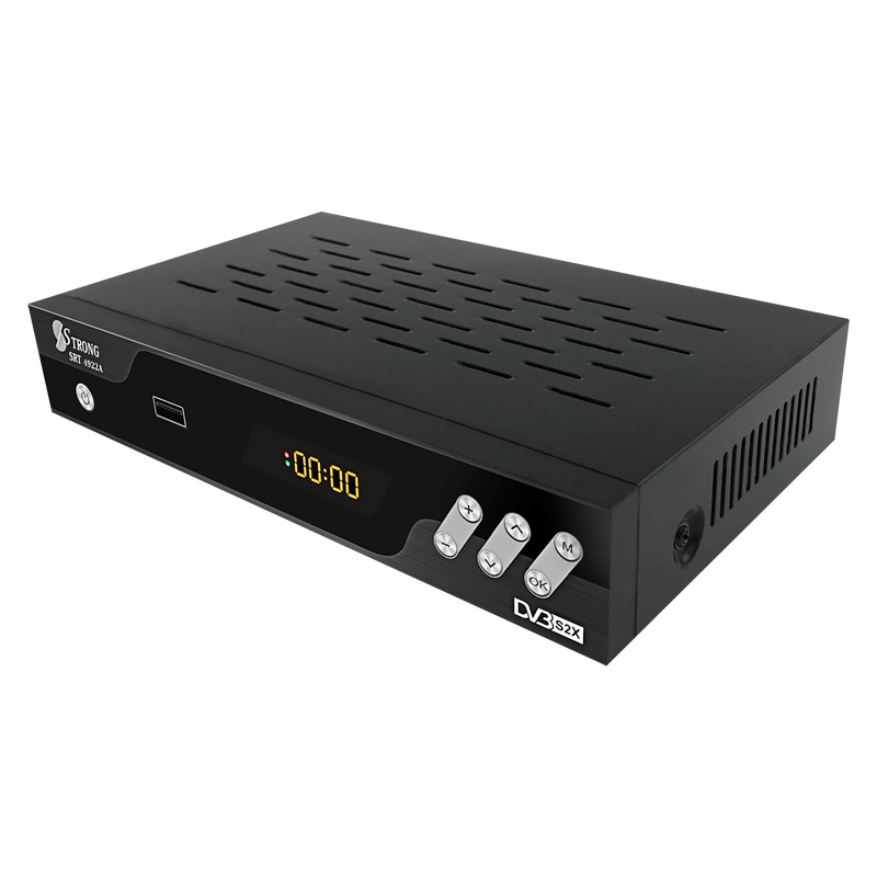 HD S2 TV set-top box, modelis 4922A, raiška 1920x1080, jungtys USB, Wi‑Fi, HDMI, AV, įdiegta kietojo disko, 256MB RAM