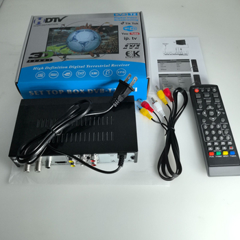 DVB-T2 set-top box, 1080p HD, USB/WiFi/Tinklas, 512MB RAM, MPEG4/MP4 vaizdo atkūrimas